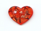 Fire Opal Heart - Ref: 918