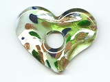 Murano Style Heart 4 - Ref: 910
