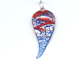 Silver Teardrop Pendant - Ref: 824