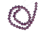 Amethyst Glass Beads - Ref: 1466