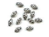 Antique Oval Metal Bead - Ref: 1023