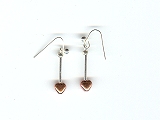 Apollo Heart Earrings - Ref: 858