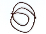Brown Leather Thong - Ref: 93