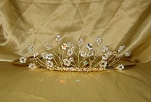 Clover and Crystal Tiara - Ref: 329