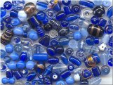 Indigo Blue Beads <b>70g</b> - Ref: 43