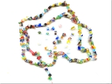 Millefiori Chip Beads - Ref: 109