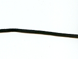 Black Faux Suede Cord - Ref: 1063