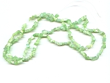 Cats Eye Bead Chips Lt Green - Ref: 1337