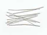 Silver Plated Head Pins (1000 Pack) - Ref: 801