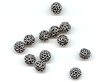 Indian Round Metal Beads (WS) - Ref: 1382
