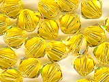 Light Topaz Crystal 4mm 100 - Ref: 518