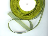 Olive Organza Ribbon - Ref: 607