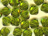 Olivine Crystal 4mm 100 - Ref: 522