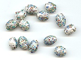 Oval Multicolour Sugar Beads - Ref: 1360