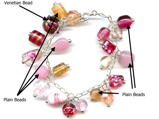 Pink Beads Bracelet
