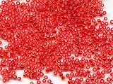 Size 8 Seed Beads Red (20g) - Ref: 966