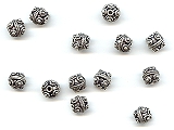Rope Bali Metal Beads (WS) - Ref: 1386