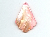 Salmon Pink Fluted Shell - Ref: 947