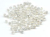 Size 6 Seed Beads Clear (20g) - Ref: 569