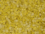 Sun Lined Cane Cube Beads - Ref: 1034