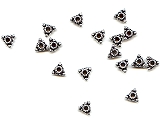 Triad Rondelle Metal Beads (WS) - Ref: 1376